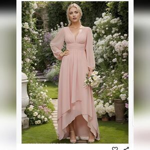 Ever Pretty Bridesmaid Gown in Dusty Rose Size 4
